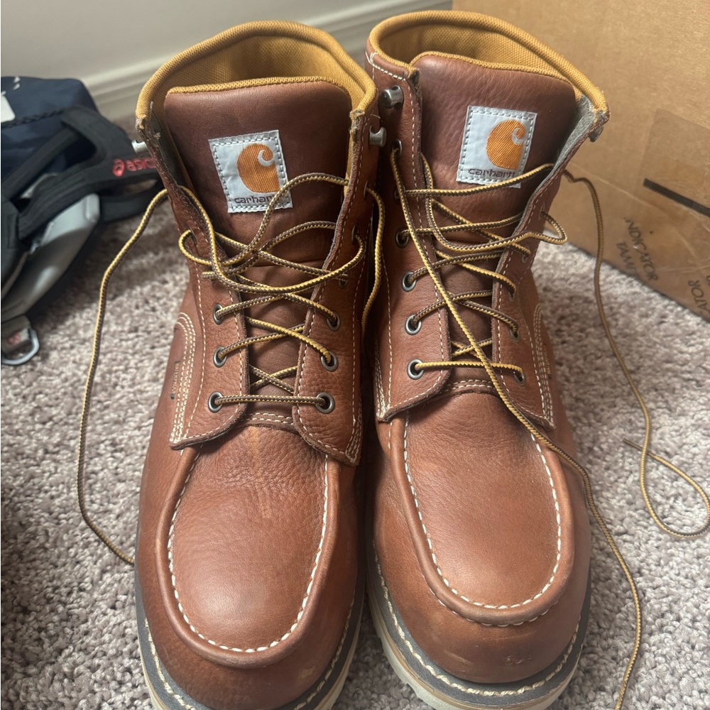 Carhartt Steel Toe Boots Size 11.5